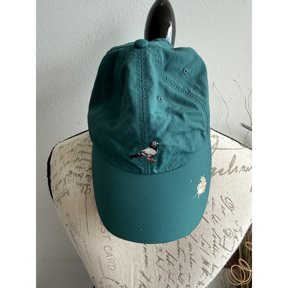 Staple Pigeon World Renown Teal Green Nylon Ripstop Dad Hat Cap ACC-C003 OS